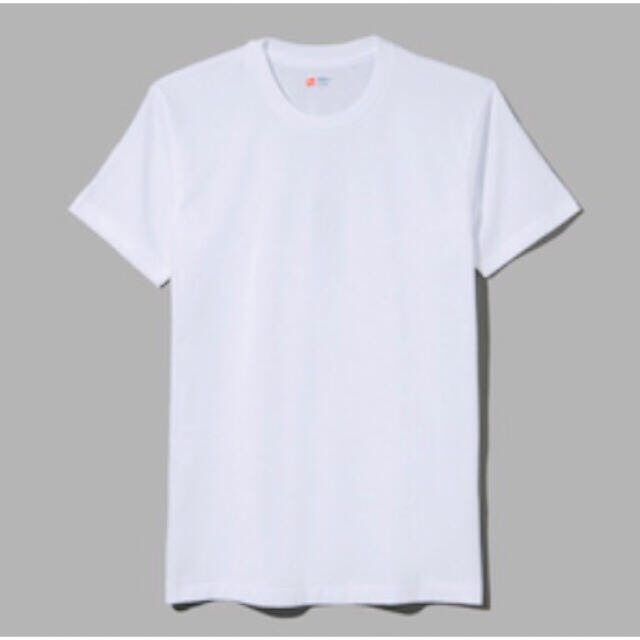 Hanesクールネック 青ラベル 白Tシャツ3P HM2115G メンズLサイズ メンズのトップス(Tシャツ/カットソー(半袖/袖なし))の商品写真