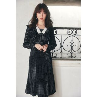 スナイデル(SNIDEL)のherlipto Costes Midi Dress(ひざ丈ワンピース)