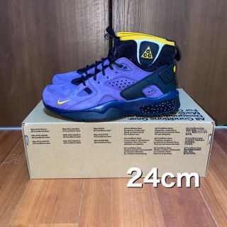 ナイキ(NIKE)のNIKE ACG AIR MOWABB  ナイキ モワブ グラビティパープル(スニーカー)