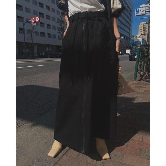 Ameri VINTAGE(アメリヴィンテージ)のお値下げ！新品⭐︎AMERI FRAGMENT リバーシブルスカート　Mサイズ レディースのスカート(ロングスカート)の商品写真