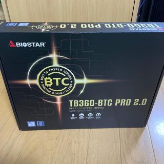 【新品・未開封】BIOSTAR TB360-BTC PRO 2.0(PCパーツ)