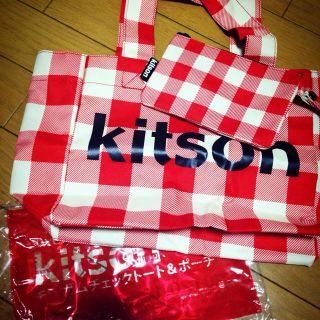 キットソン(KITSON)の♡Kitson トート&ポーチ♡(エコバッグ)