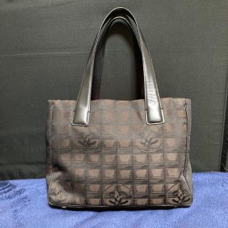 トートバッグうにゃごさま専用☆神戸大丸購入・カードあり☆ CHANEL トラベルラインバッグ