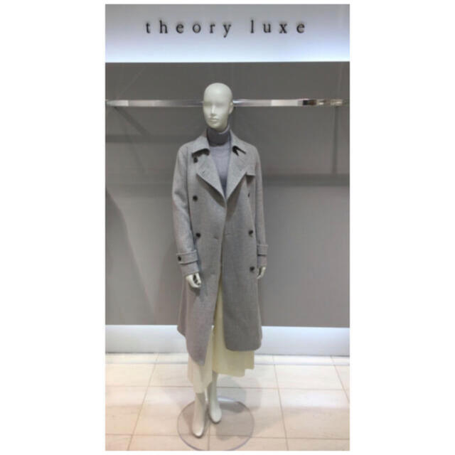 Theory luxe トレンチ型ダブルフェイスコート