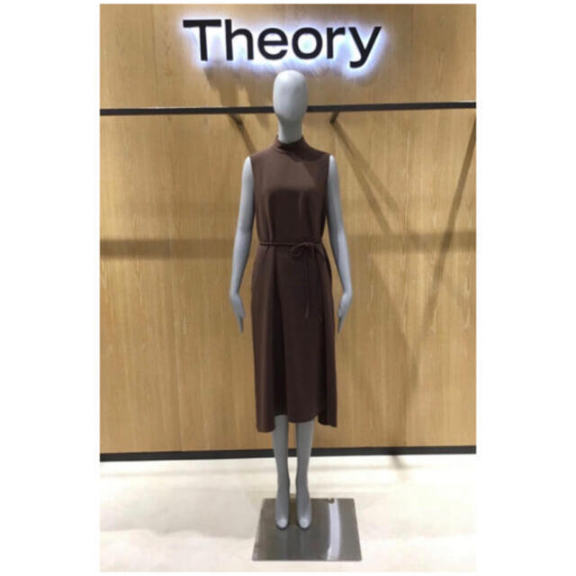 Theory 20aw モックネックワンピース