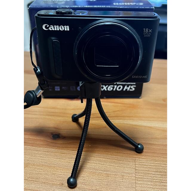 Canon(キヤノン)のCanon PowerShot SX POWERSHOT SX610 HS BK スマホ/家電/カメラのカメラ(コンパクトデジタルカメラ)の商品写真