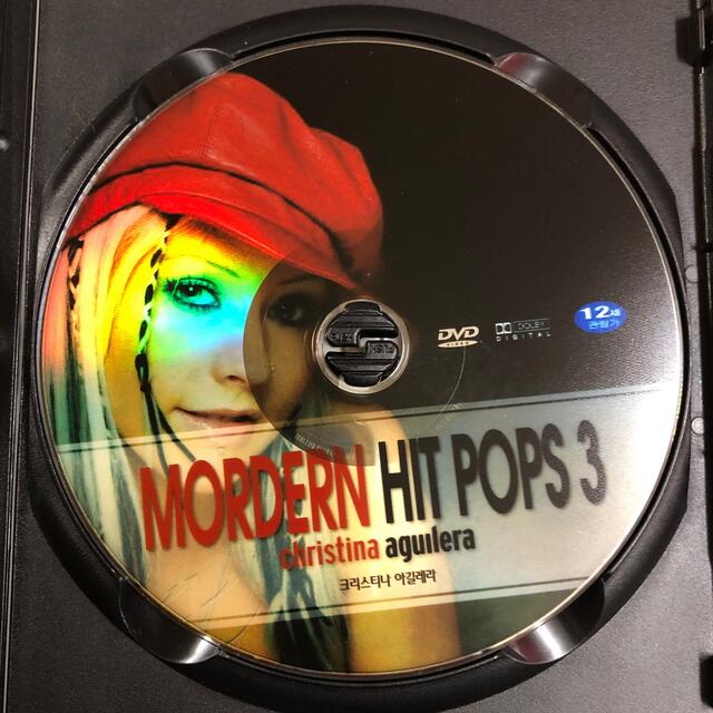 クリスティーナ･アギレラ　MORDERN HIT POPS 3   DVD  エンタメ/ホビーのCD(ポップス/ロック(洋楽))の商品写真
