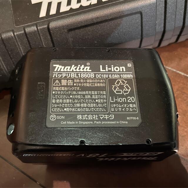 マキタ バッテリー 6AH 18V