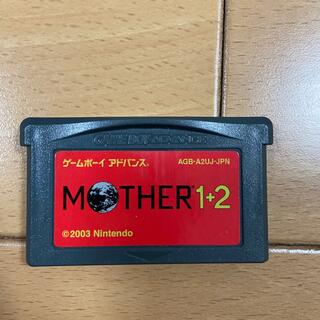 ゲームボーイアドバンス(ゲームボーイアドバンス)の「MOTHER1+2」ゲームボーイアドバンス　美品(携帯用ゲームソフト)