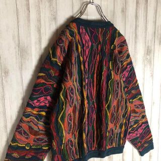 幻の1点モノ】coogi クージー 立体 編込み 3Dニット 即完売モデル