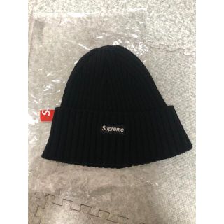 シュプリーム(Supreme)の美品　シュプリーム ブラックビーニー(ニット帽/ビーニー)