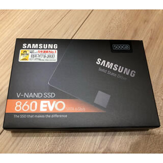 サムスン(SAMSUNG)のEVO860 500GB Samsung SSD(PCパーツ)