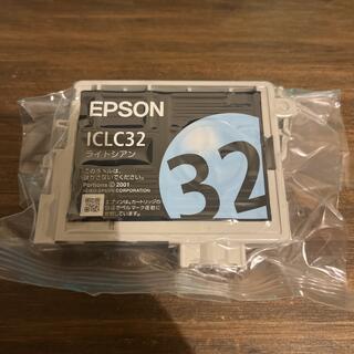 エプソン(EPSON)の●EPSON プリンターカートリッジ ICLC32●ライトシアン●送料無料！(PC周辺機器)