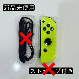 ニンテンドースイッチ(Nintendo Switch)の新品純正！ジョイコン R ネオンイエロー 右(その他)