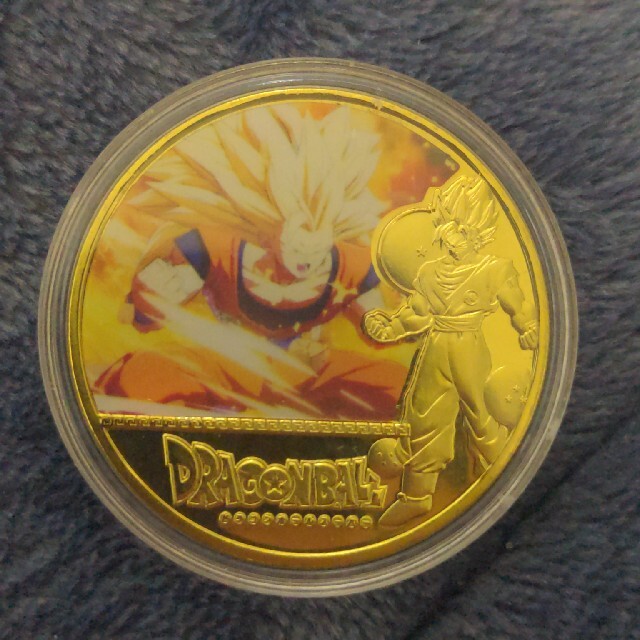 ドラゴンボール超　悟空　ゴールドメッキメダル