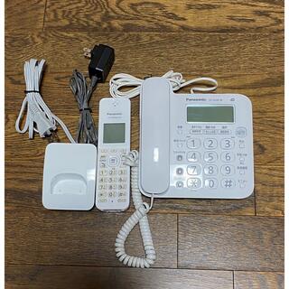 パナソニック(Panasonic)の超美品パナソニック電話機子機1台付きPanasonic デジタルコードレス(OA機器)