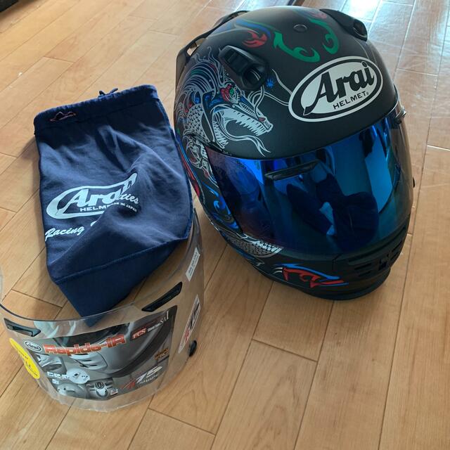 ARAI TENT(アライテント)のarai アライ　ヘルメット　55-56cm Sサイズ 自動車/バイクのバイク(ヘルメット/シールド)の商品写真