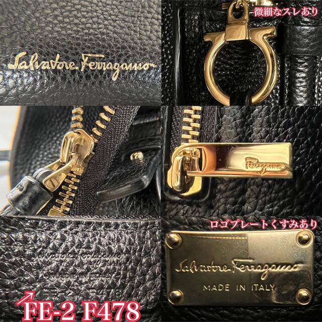 Salvatore Ferragamo(サルヴァトーレフェラガモ)の【極美品】サルバトーレフェラガモ 2wayハンドバッグ　エイミー レディースのバッグ(ショルダーバッグ)の商品写真