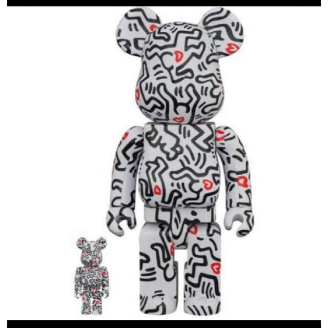 BE@RBRICK KEITH HARING #8 100％ & 400％