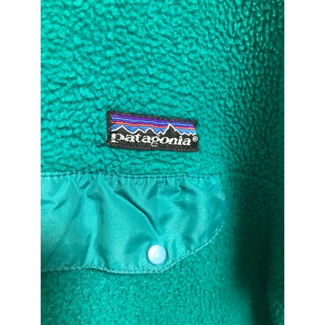 【patagonia/スナップT］Mフリース　シンチラ　ヴィンテージ　キムタク着