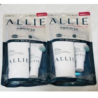 アリィー(ALLIE)の【新品　未開封】ALLIE 日焼け止めジェル　2個セット90g+15g(日焼け止め/サンオイル)