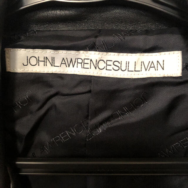 JOHN LAWRENCE SULLIVAN(ジョンローレンスサリバン)のJOHN LAWRENCESULLIVAN ラムレザージャケット　革ジャン メンズのジャケット/アウター(ライダースジャケット)の商品写真