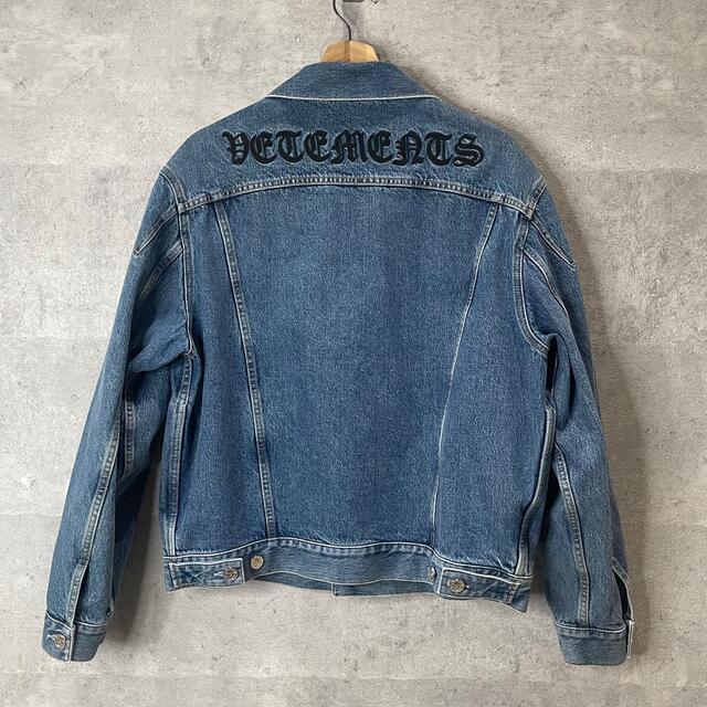 正規品 Balenciaga デニムジャケット 刺繍ロゴ vetements 正規 - G