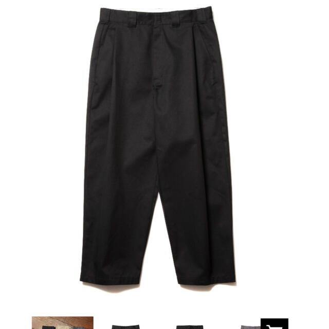 COOTIE(クーティー)のCOOTIE × DickiesRaza 1 Tuck Trousers  メンズのパンツ(ワークパンツ/カーゴパンツ)の商品写真