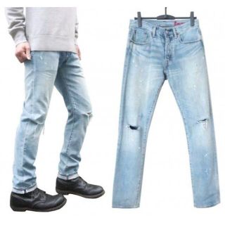 ビームス(BEAMS)のLEVI’S×BEAMS 501CT 40周年記念  コラボ クラッシュデニム (デニム/ジーンズ)