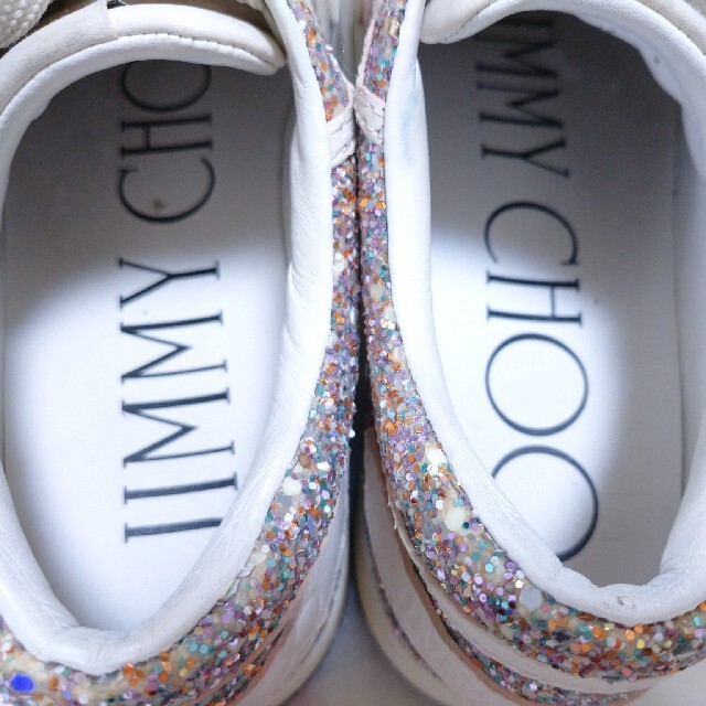 JIMMY CHOO(ジミーチュウ)のJIMMY CHOO❤️グリッタースニーカー レディースの靴/シューズ(スニーカー)の商品写真