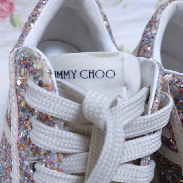 JIMMY CHOO(ジミーチュウ)のJIMMY CHOO❤️グリッタースニーカー レディースの靴/シューズ(スニーカー)の商品写真