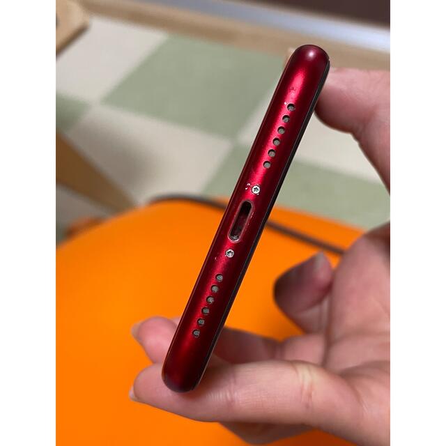 Apple(アップル)の超美品 iPhone XR 64GB product red おまけ付 スマホ/家電/カメラのスマートフォン/携帯電話(スマートフォン本体)の商品写真