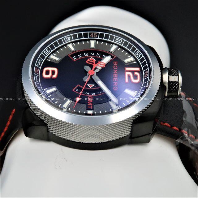 懐中時計に変身★GMTモデル BOMBERG Bolt-68　ボンバーグ　黒赤