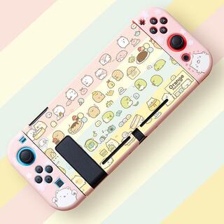 ニンテンドースイッチ(Nintendo Switch)のスイッチ Switch カバー すみっコぐらし いっぱい ピンク(その他)