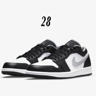 ナイキ(NIKE)のNIKE AIR JORDAN 1 LOW "MEDIUM GREY"(スニーカー)