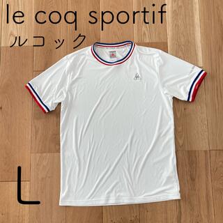 ルコックスポルティフ(le coq sportif)のルコック　Tシャツ　L(Tシャツ/カットソー(半袖/袖なし))
