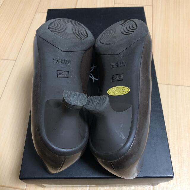YOSHITO 定番パンプス　ブラウン　23.５cm レディースの靴/シューズ(ハイヒール/パンプス)の商品写真