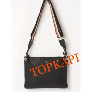 トプカピ(TOPKAPI)のトプカピ　斜め掛けok ショルダーバッグ　ブラック(ショルダーバッグ)