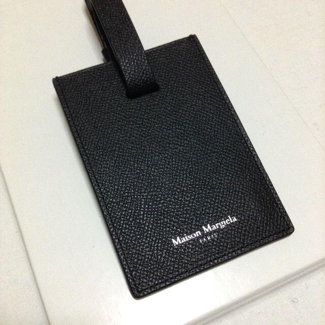 サイズ Maison Martin Margiela - 新品 21aw マルジェラ ブランド ロゴ ラゲッジタグ 黒 1996の通販 by