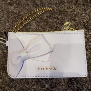 TOCCA カードケース ベージュ