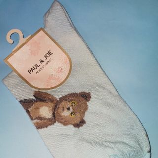 ポールアンドジョー(PAUL & JOE)の新品未使用 PAUL&JOE ACCESSOIRES 🐻ソックス(ソックス)