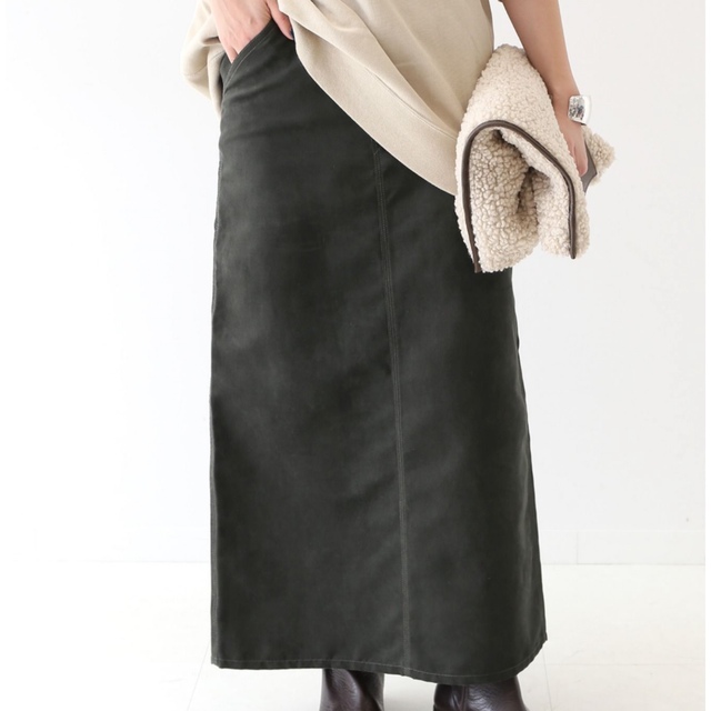 SLOBE IENA(スローブイエナ)のユニバーサルオーバーオールのペインターロングスカートM レディースのスカート(ロングスカート)の商品写真