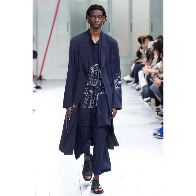 Yohji Yamamoto(ヨウジヤマモト)のヨウジヤマモト 20ss look21 ジャケット メンズのジャケット/アウター(テーラードジャケット)の商品写真