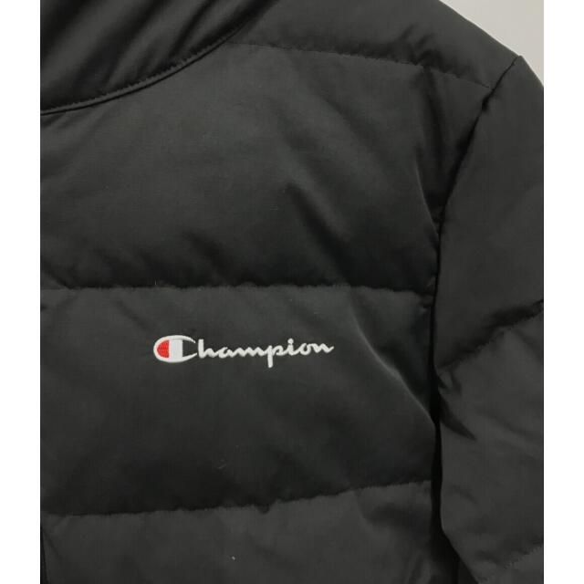 Champion(チャンピオン)のチャンピオン フーデッドダウンジャケット ブラック メンズ LARGE メンズのジャケット/アウター(ダウンジャケット)の商品写真