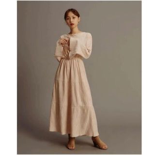 トゥデイフル(TODAYFUL)のrandeboo natural long dress(ロングワンピース/マキシワンピース)