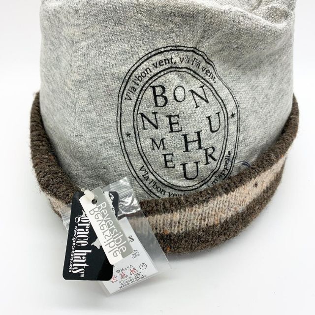 新品 grace hats グレースハッツ 帽子 ニット帽 ダブルワッチ メンズの帽子(ニット帽/ビーニー)の商品写真