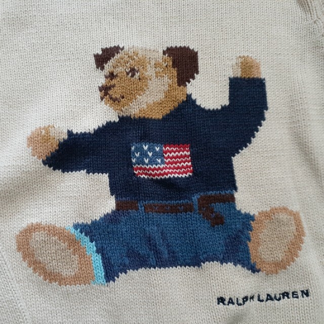 POLO RALPH LAUREN(ポロラルフローレン)のnatsukin様専用☆90☆RALPH LAUREN ポロベアニット キッズ/ベビー/マタニティのキッズ服男の子用(90cm~)(ニット)の商品写真