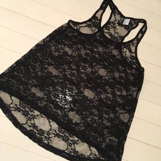 エイチアンドエム(H&M)のH&M レースタンクトップ(タンクトップ)