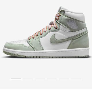 ナイキ(NIKE)の新品！NIKE WMNS AIR JORDAN 1 OG "Seaform"(スニーカー)