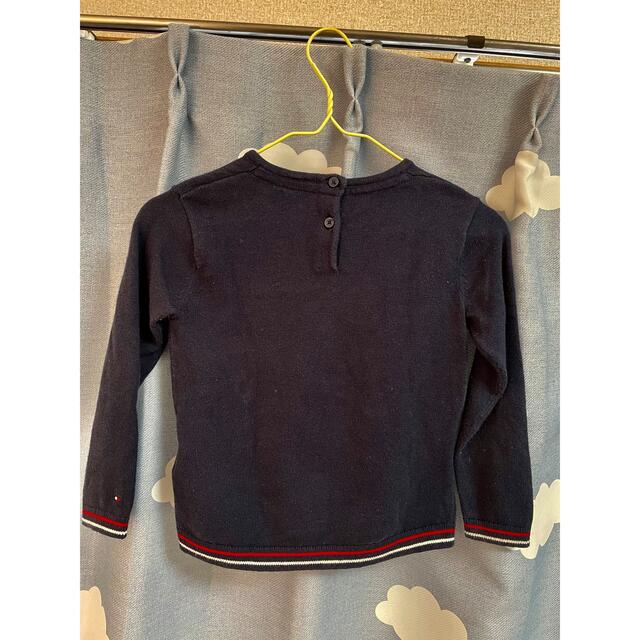 TOMMY HILFIGER(トミーヒルフィガー)のTOMMY HILFIGER トミー　ニット　薄手　80〜90cm位 キッズ/ベビー/マタニティのキッズ服男の子用(90cm~)(ニット)の商品写真